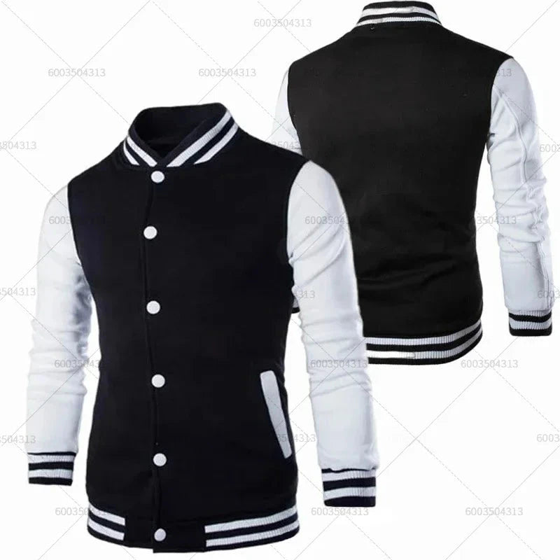 Unisex Women's Men Baseball Jacket Autumn Winter Coats GlowCart
