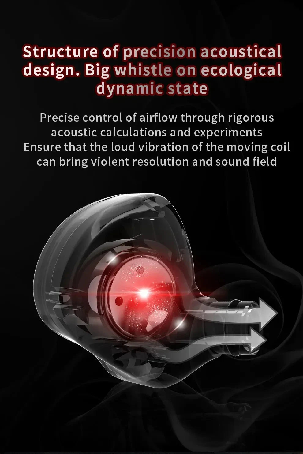 3.5mm Cable Wired Earphones QKZ AK6 HiFi Sound Quality GlowCart