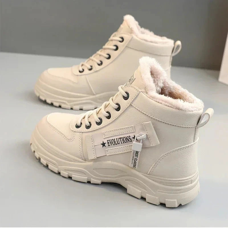 Winter Snow Boots for Women Casual High-top Shoes Warm GlowCart