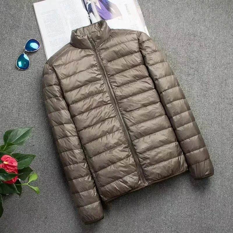 0-10℃ Men's Winter Jacket Ultra Light Duck Down Jackets GlowCart
