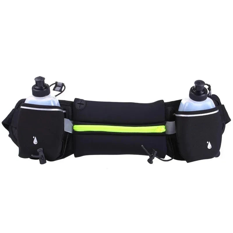 Running Waist Bags Outdoor Jogging Waist Pack Hydration Belt Bag Water Bottle Fitness Gym Lightweight Sport Wallet  Man Women GlowCart