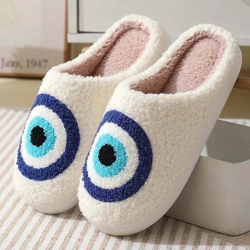 New Winter Lovely Women Slippers Girls Fashion Flowers Home GlowCart