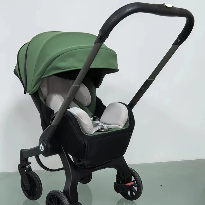 2025 NEW baby stroller 4in1 trolley car seat Multifunctional baby carriage luxury Foldable and portable strollers GlowCart