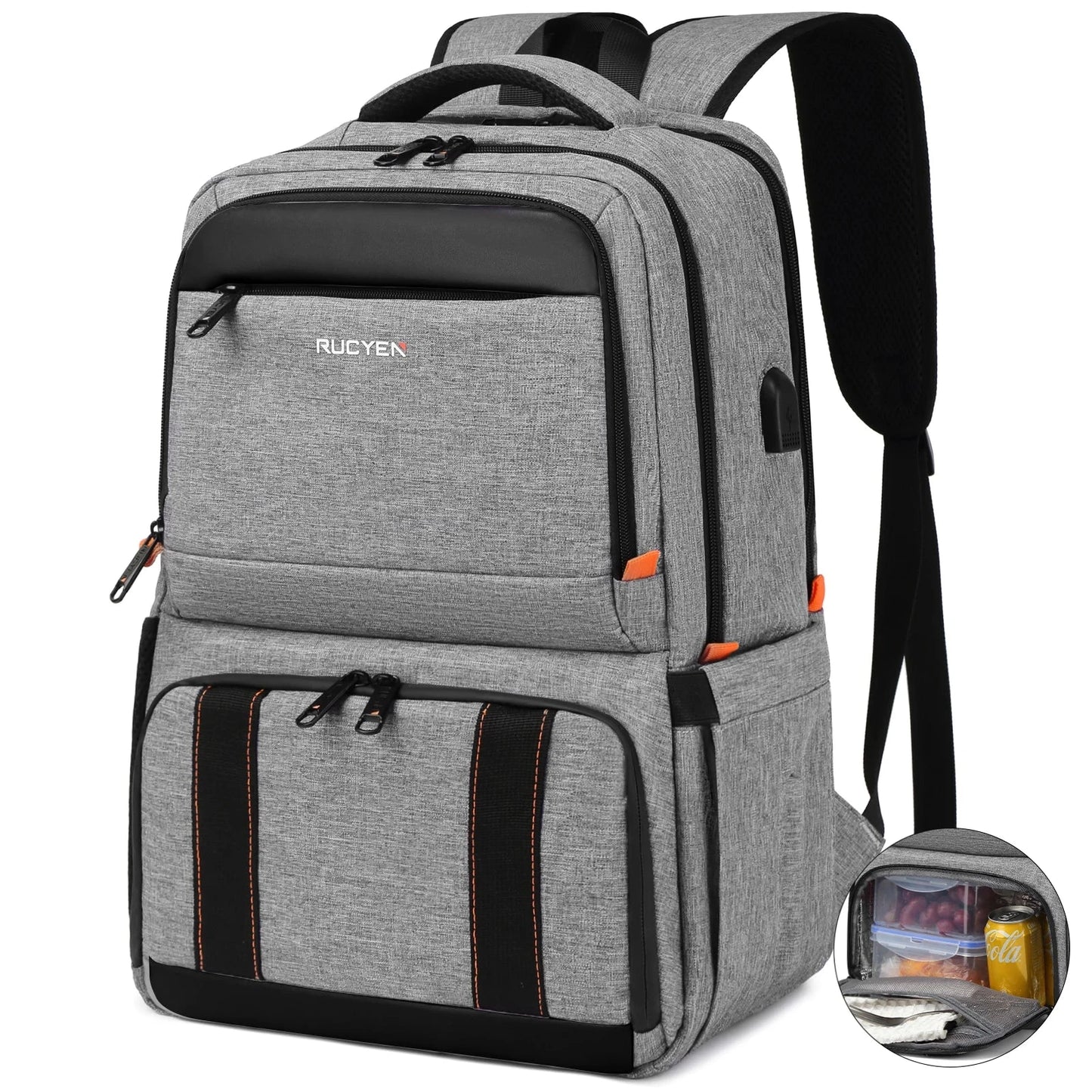 Lunch Backpack Insulated Cooler Picnic Bag Multifunctional GlowCart
