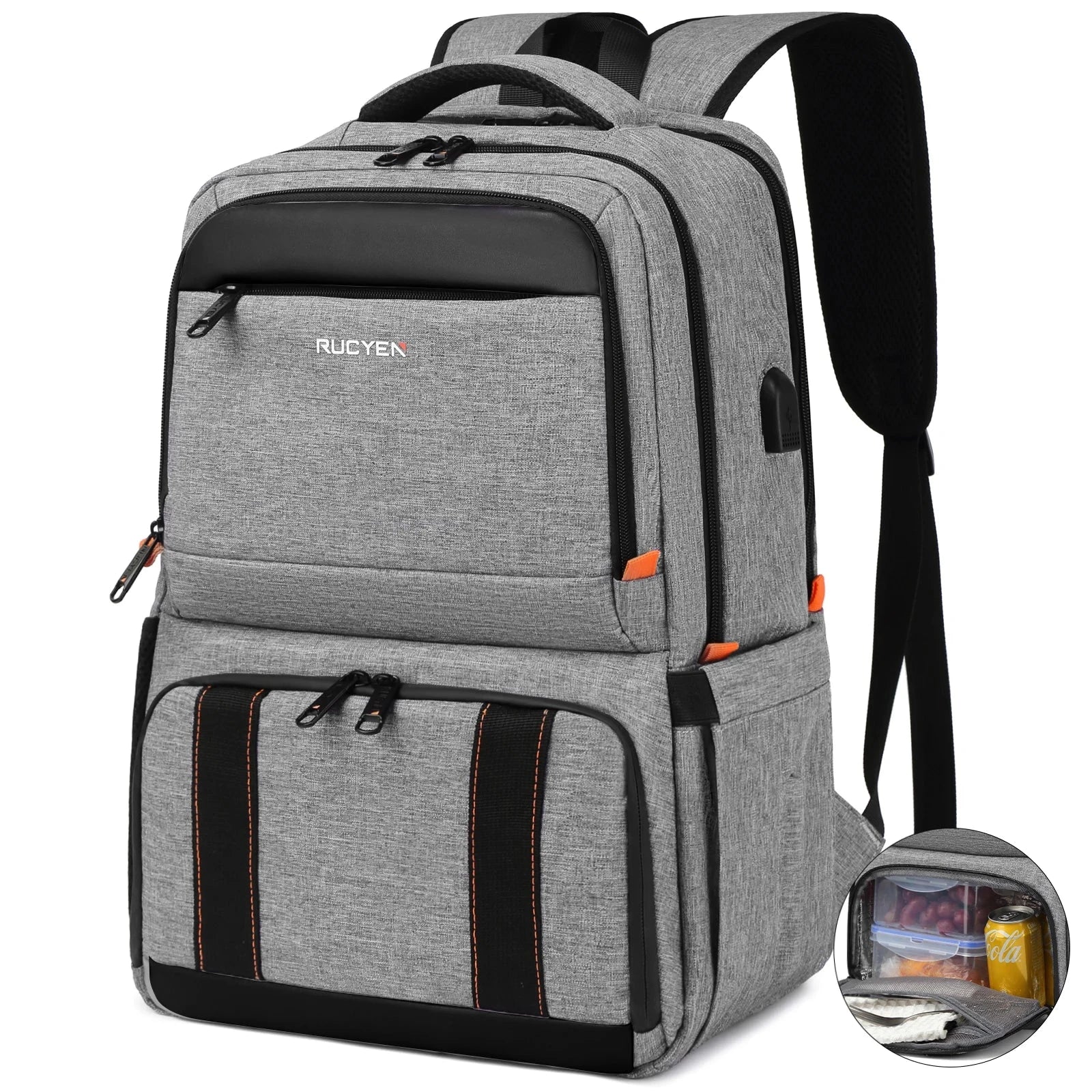 Lunch Backpack Insulated Cooler Picnic Bag Multifunctional GlowCart