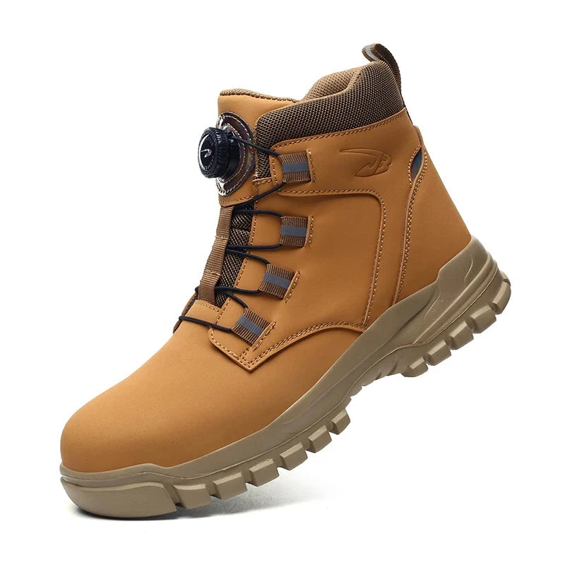 Waterproof Men's Safety Work Boots Steel Toe Shoes Anti GlowCart