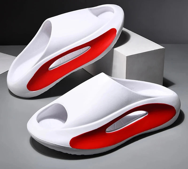 Summer Thick Sole Slippers Men Women EVA Soft Bottom Indoor GlowCart