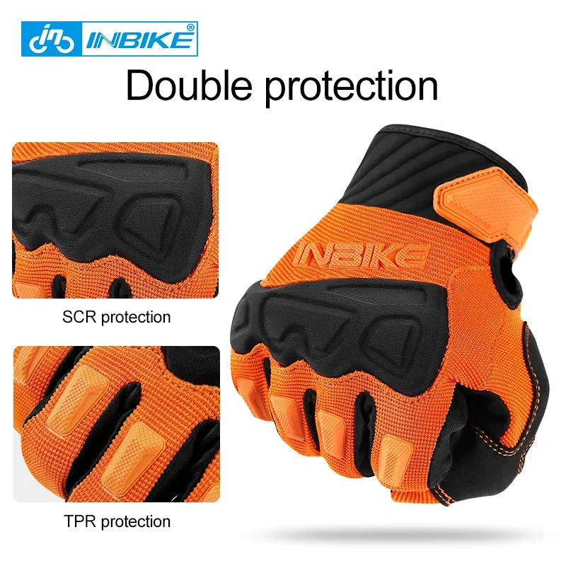 INBIKE Men's Cycling Gloves Touchscreen MTB Cycling Bicycle Riding Gloves for Men Bike Sports Gloevs Motorcycle MTB Accessories GlowCart