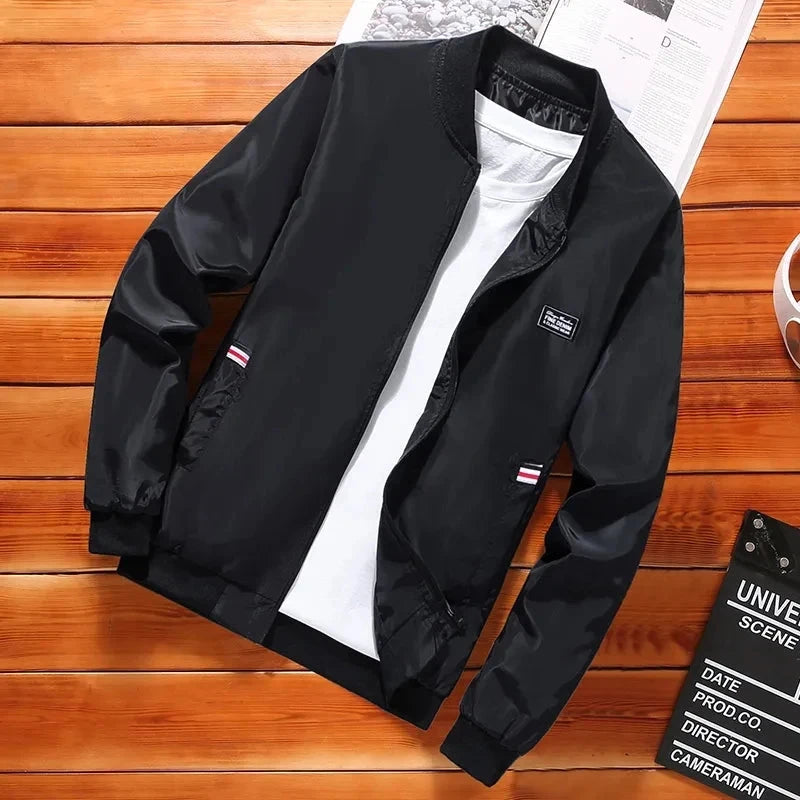 Men's Lightweight Windbreaker Spring Autumn Jacket Coat GlowCart