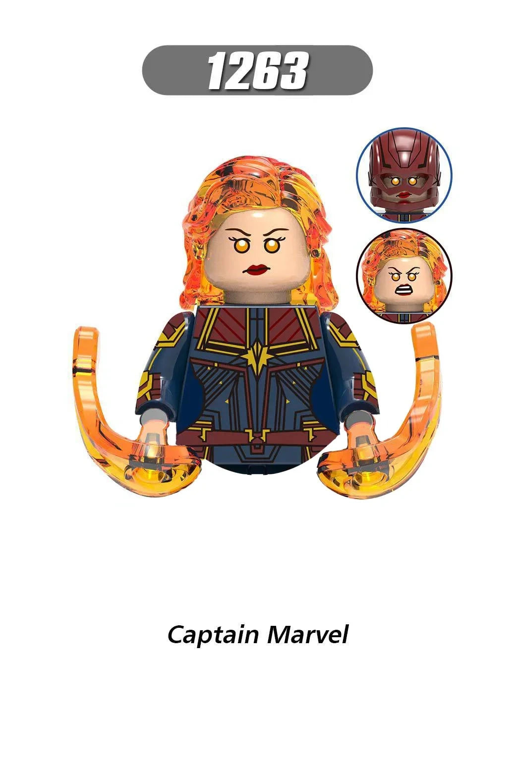 1002 Marvel Deadpool Iron Man Riot Thor Building Brick toy GlowCart