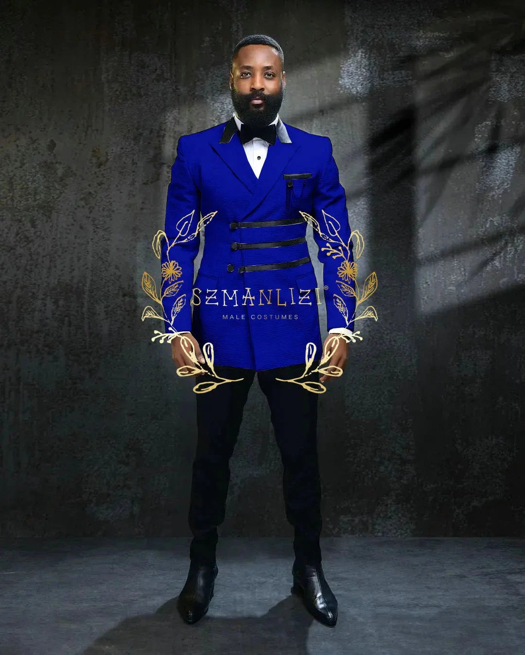 Blazer Sets Plaid Fashion Peaked Lapel Men Wedding Prom GlowCart