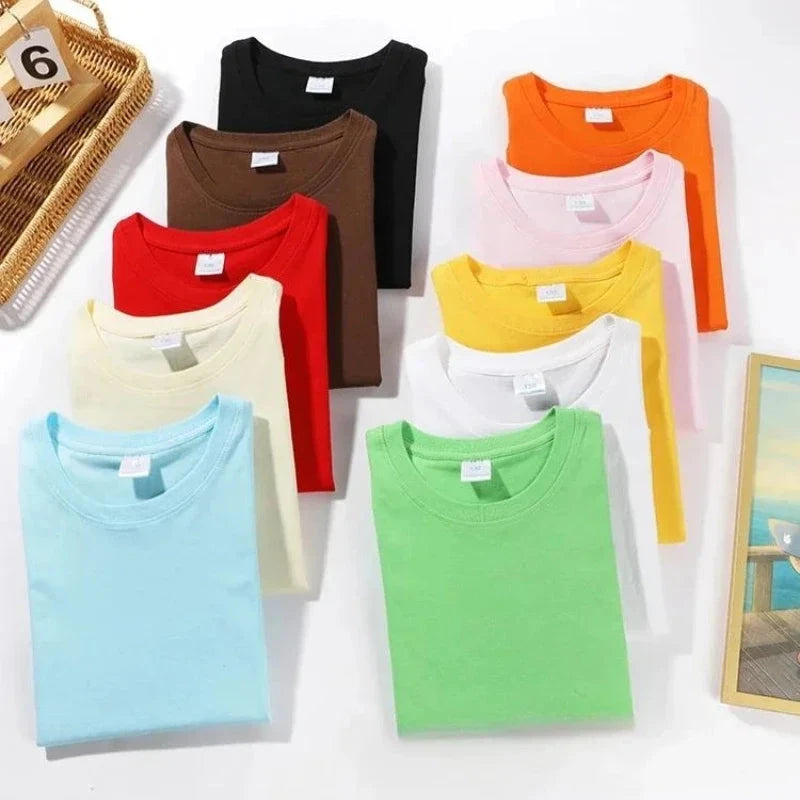 2025 New Summer Streetwear 100% Cotton Boys T-shirt Cool Graffiti Print Girls Tees Children Tops High Quality Kids Clothes GlowCart