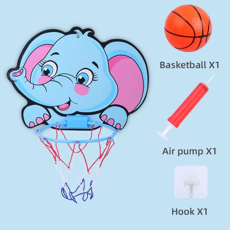 Montessori Mini Basketball Hoop Indoor Garden Toys Boy Basketball Outdoor Sport Games Toys for Kids Baby Toys Children Toys GlowCart