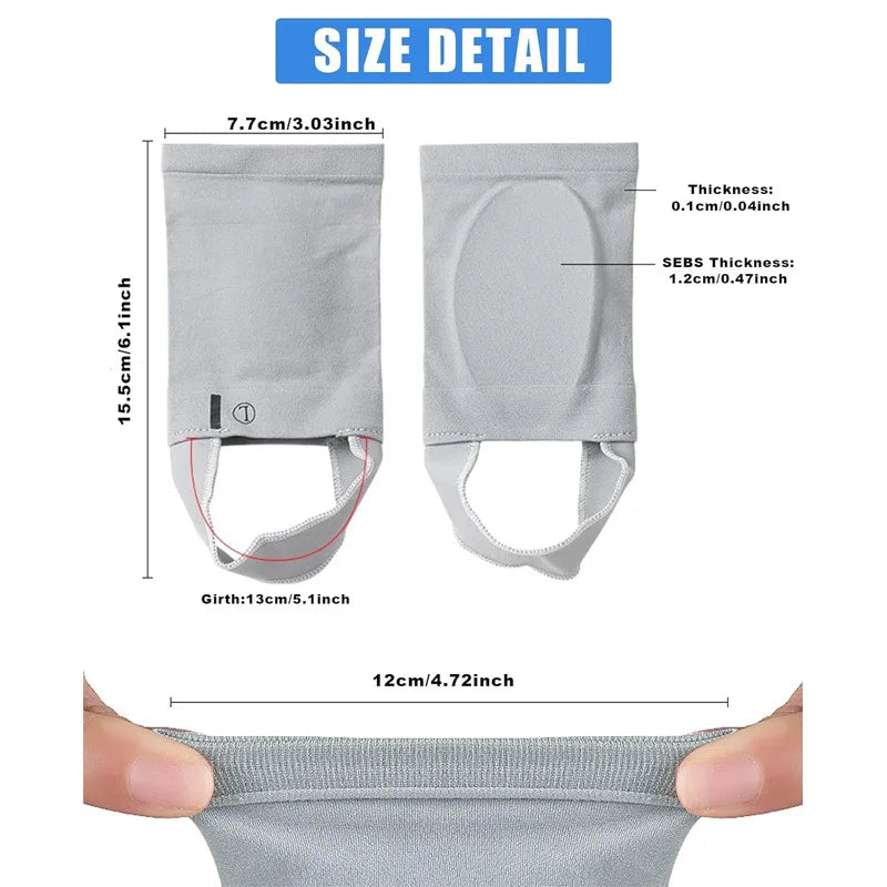 Flat Foot Arch Support Orthopedic Insoles For Men Women Shoes Pad GlowCart