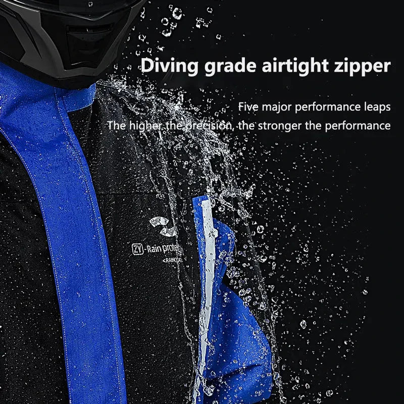 Motorcycle Raincoat Men Women Waterproof Motorcycle Rider GlowCart