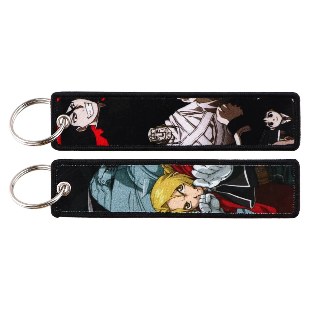 Classic Anime Cool Embroidery Key Fobs Key Tag Motorcycles GlowCart
