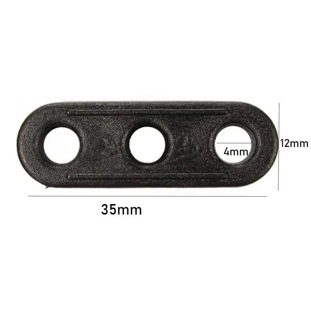 Plastic 3-Hole Camping Tent Rope Fastener Tensioner Lock GlowCart