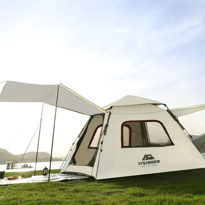 Outdoor Portable Tent With Easy Folding Thick Shading GlowCart