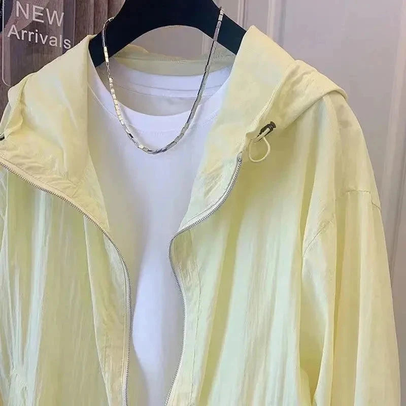 Women Jacket Waterproof Windbreaker Jackets Female Hooded GlowCart