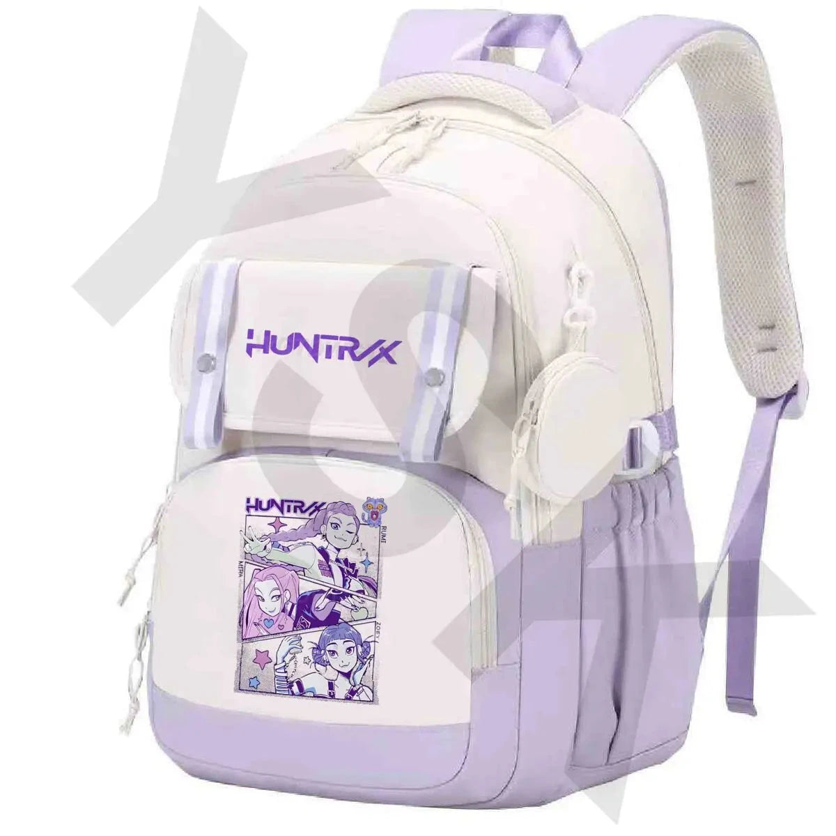 New Cartoon Kpop Demon Hunters Backpack Women Girls Large Capacity Schoolbags Children Teeneger Student Book Bags Anime Backpack GlowCart