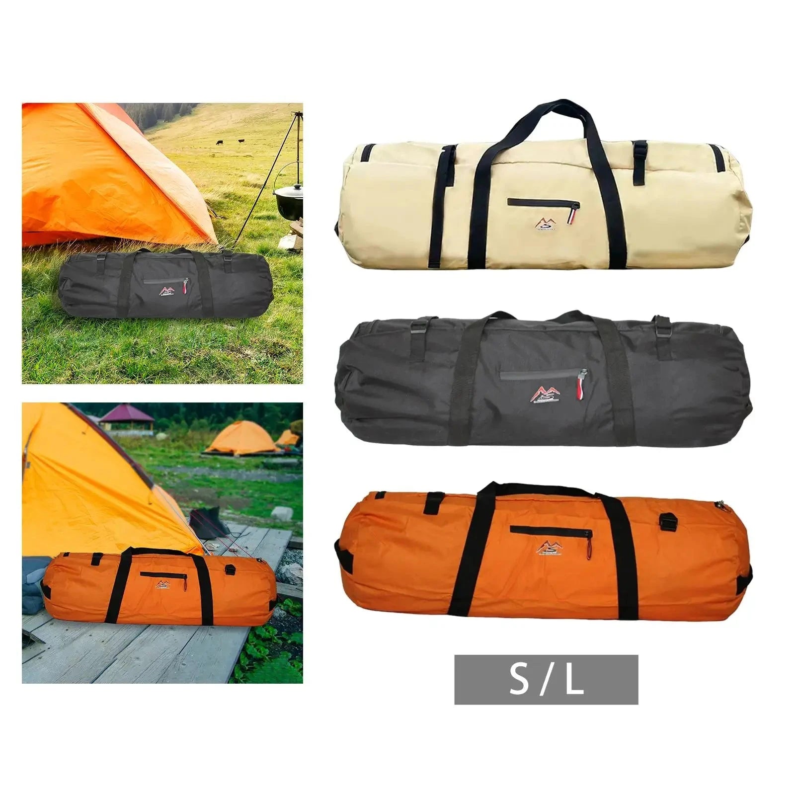 Camping Tent Storage Bag Folding Large Capacity Waterproof GlowCart