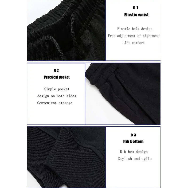 Print Cat Autumn and Winter Fleece Men's Clothing Pants Fashion Casual Lace Casual Sports Running Pants Wholesale Sports2025 GlowCart