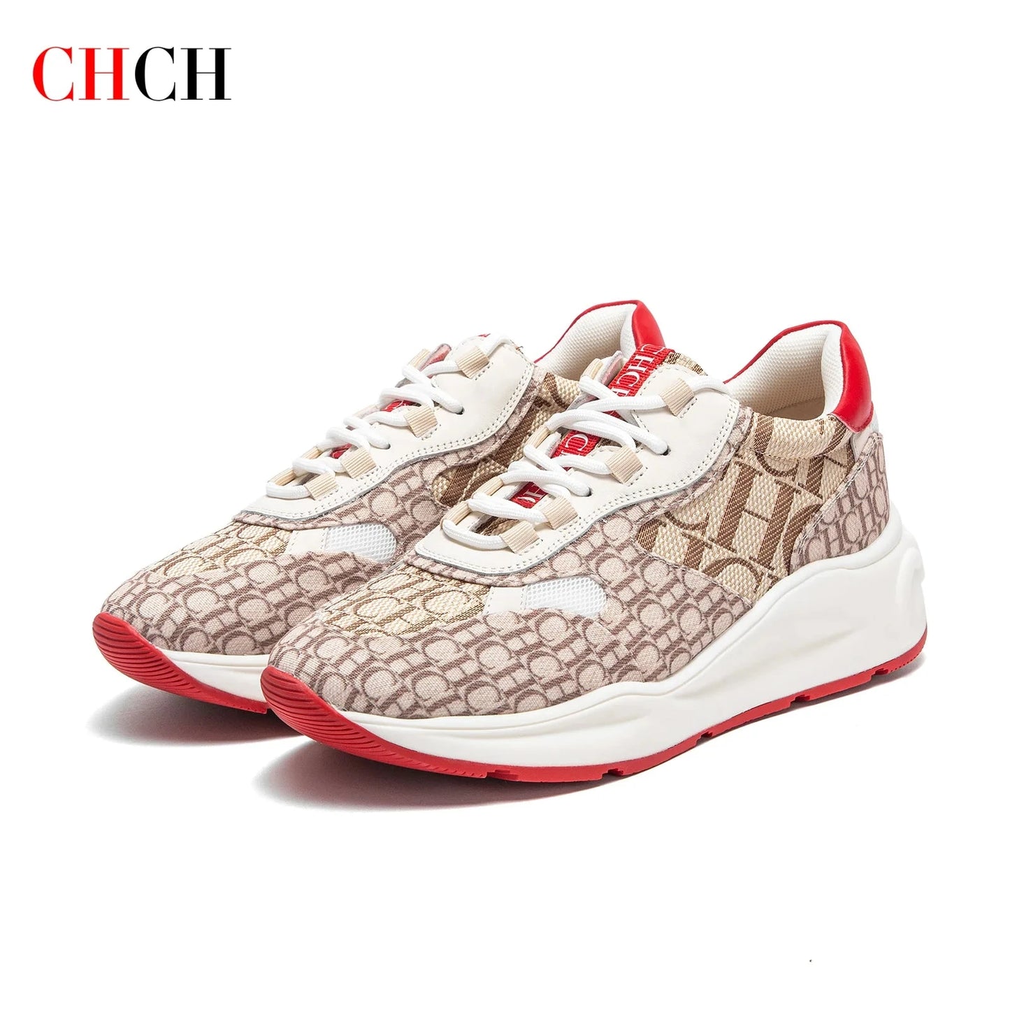 CHCH Women's Vulcanized Shoes 2025 New Comfortable Mesh GlowCart