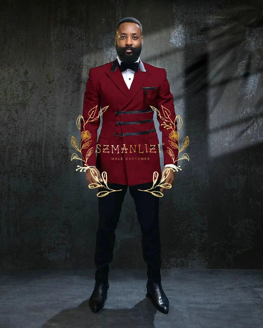 Blazer Sets Plaid Fashion Peaked Lapel Men Wedding Prom GlowCart