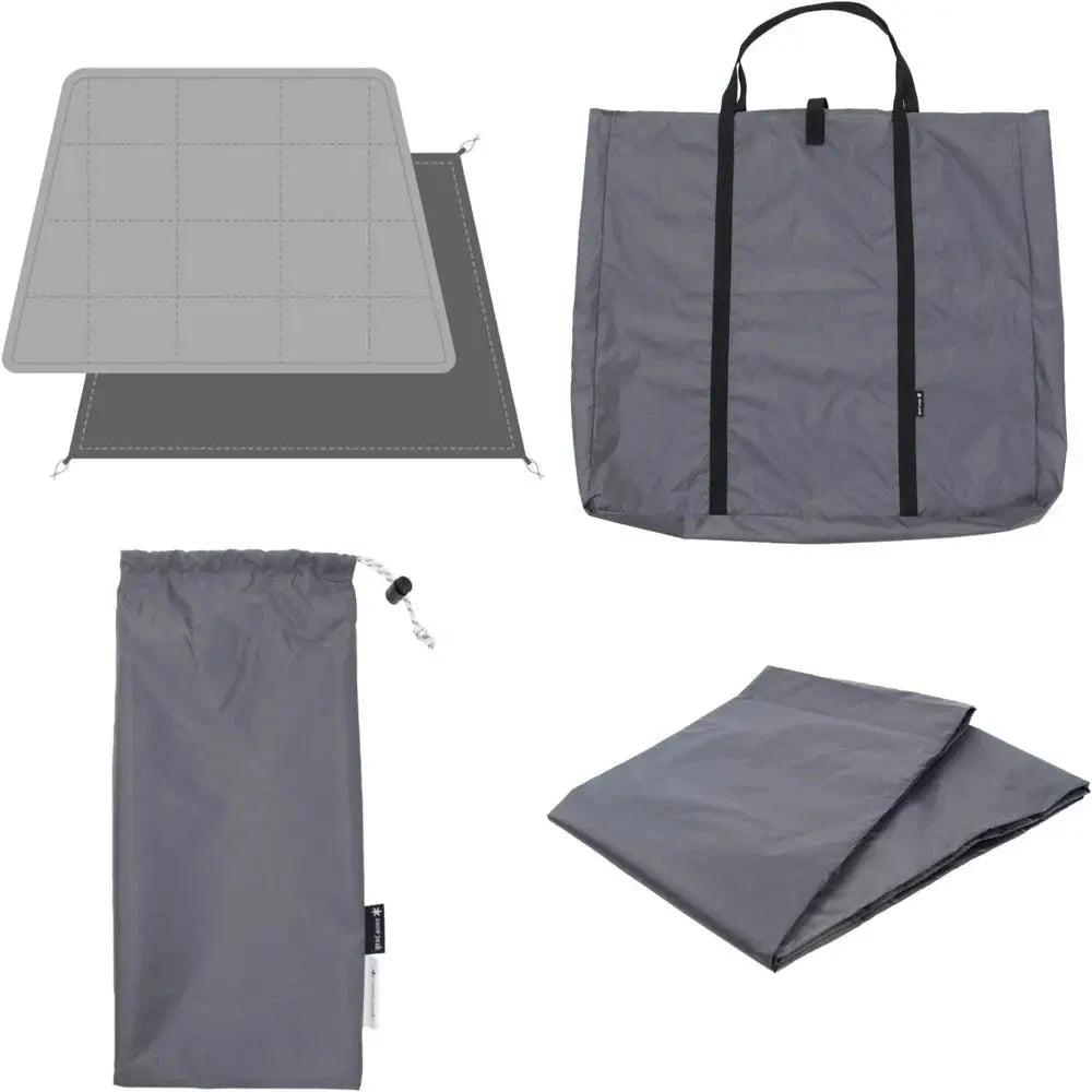 Snow Peak 2-Person 3-Season Classic Camping Tent with Mat GlowCart