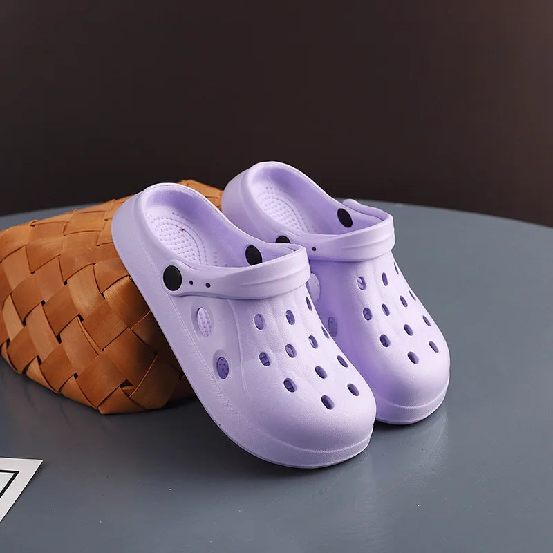 Mens Summer Beach Sandals Unisex Casual Garden Clogs Outdoor Wide Toe Cross Sandals for Ladies Non Slip House Shower Slippers GlowCart