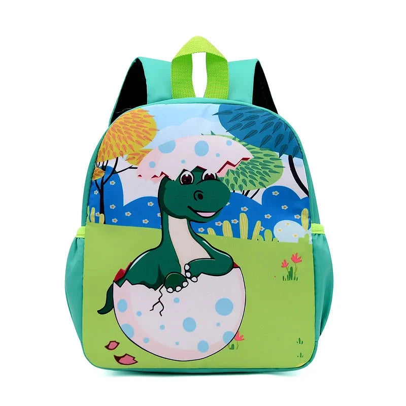 Kids Backpack School Bag Cute Animal Dinosaur Print Backpack Kindergarten Primary School Bookbag GlowCart