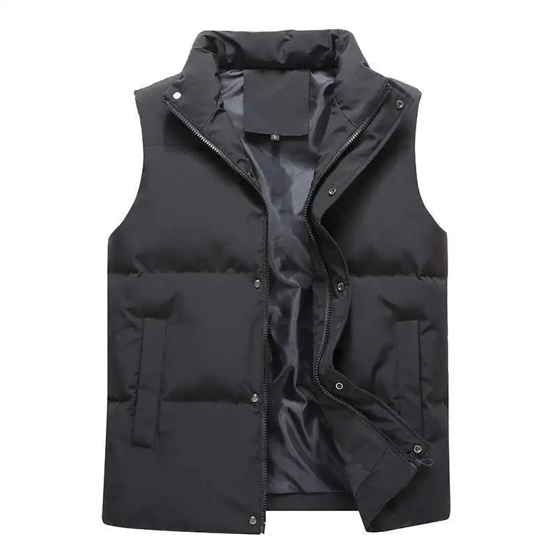 logoMen's vest autumn and winter down cotton vest men loose GlowCart