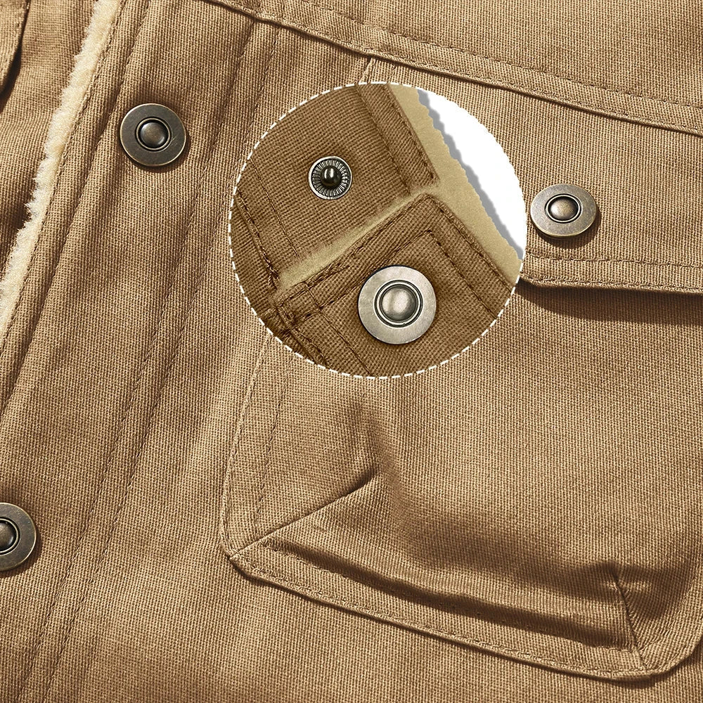 Men's Jackets Winter Warm Waterproof Fleece Lined High GlowCart