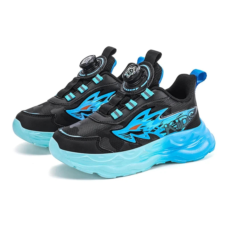 Children Shoes For Boy Breathable Running Sneakers Lightweight Anti Slip School Casual Walking Shoes Outdoor Kids Tennis GlowCart