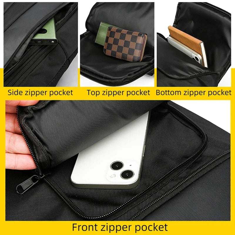 Travel Laptop Backpack USB Charging Bussiness Anti theft GlowCart