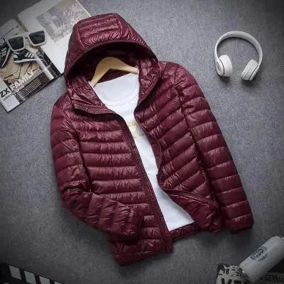 New Autumn And Winter Down Jacket Men's Fashion Hooded Super GlowCart