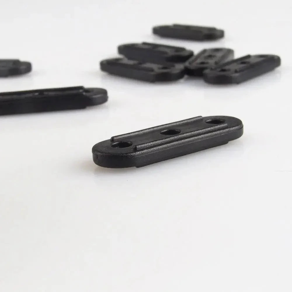 Plastic 3-Hole Camping Tent Rope Fastener Tensioner Lock GlowCart