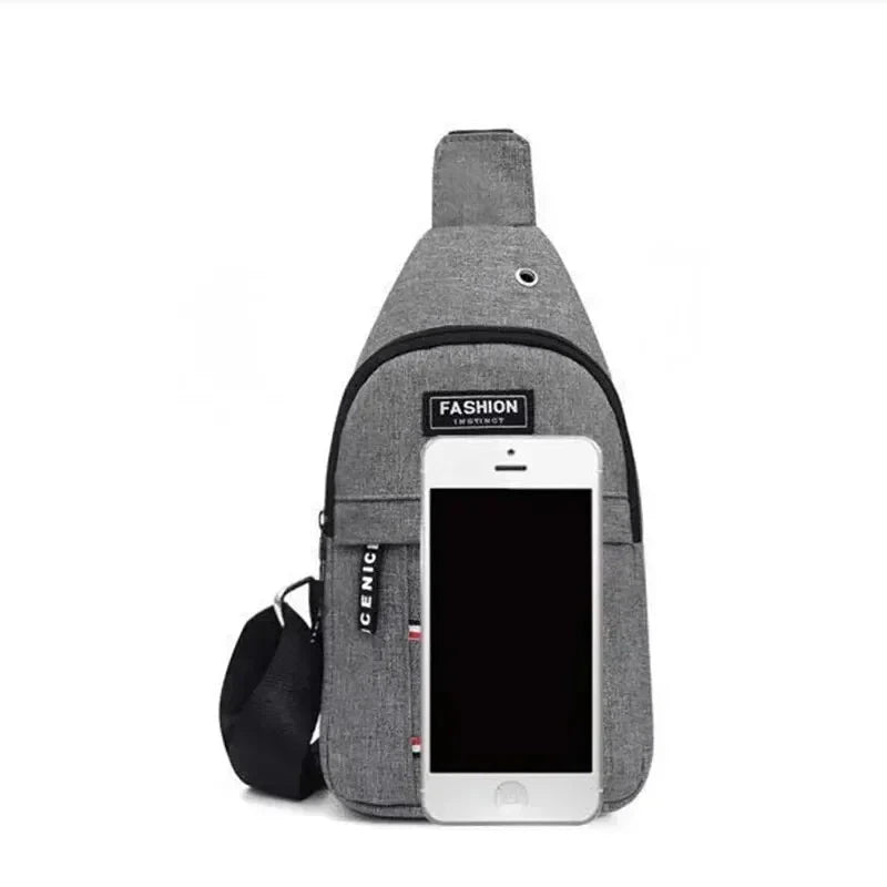 Men's Waterproof Large Capacity Fanny Pack, Adjustable Strap GlowCart