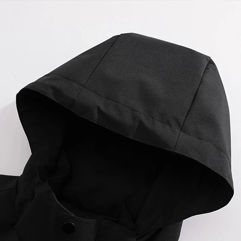 CHRLCK Men's Waterproof Hiking Jackets Large Size Women GlowCart