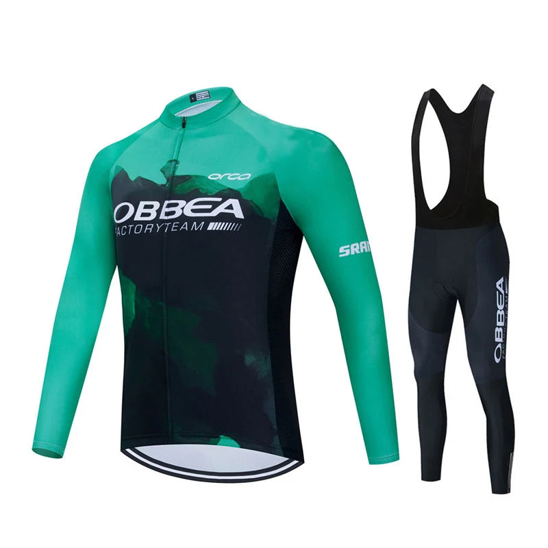 Hiru Summer Spring and Autumn Long Sleeve Bike Clothing Set Bicycle Mountain 2026 Team Cycling Jersey Maillot Ropa Ciclismo GlowCart