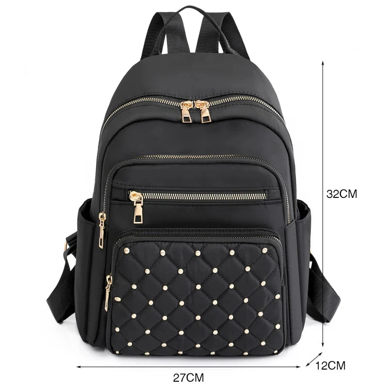Fashion Backpacks Women High Quality Nylon Backpack Female GlowCart