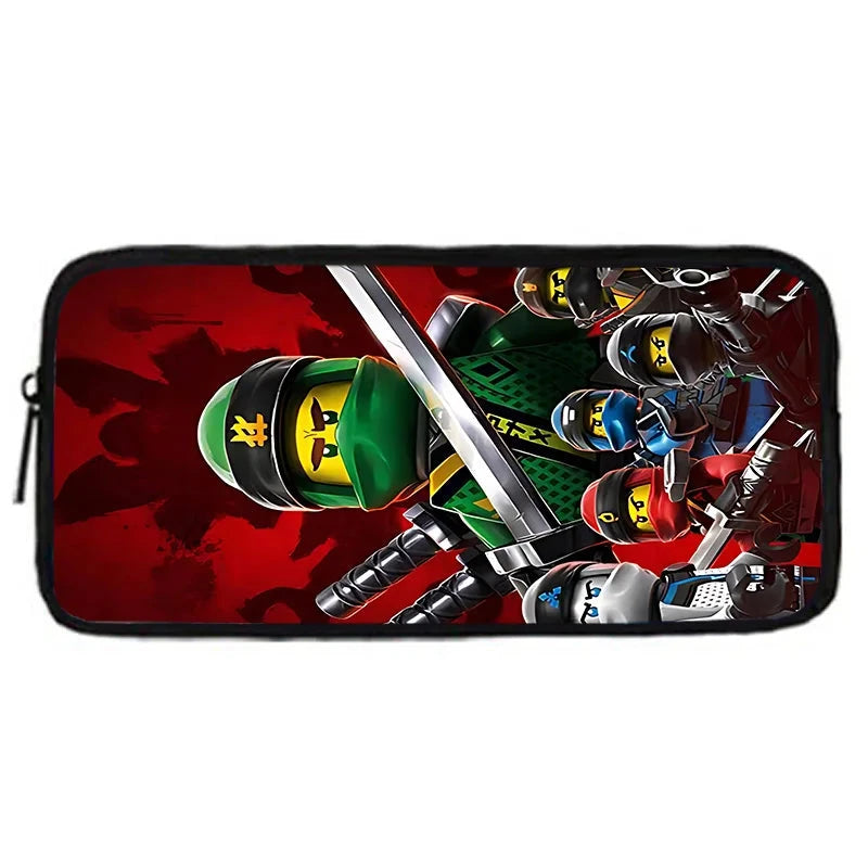 Child School Sports Game N-NinjagoS Backpack with Lunch Bags ,Pencil Bags ,School Bags for Boys Girls Best Gift GlowCart