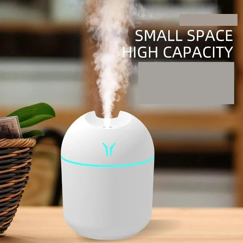 250ML USB Mini Air Humidifier Aroma Essential Oil Diffuser GlowCart