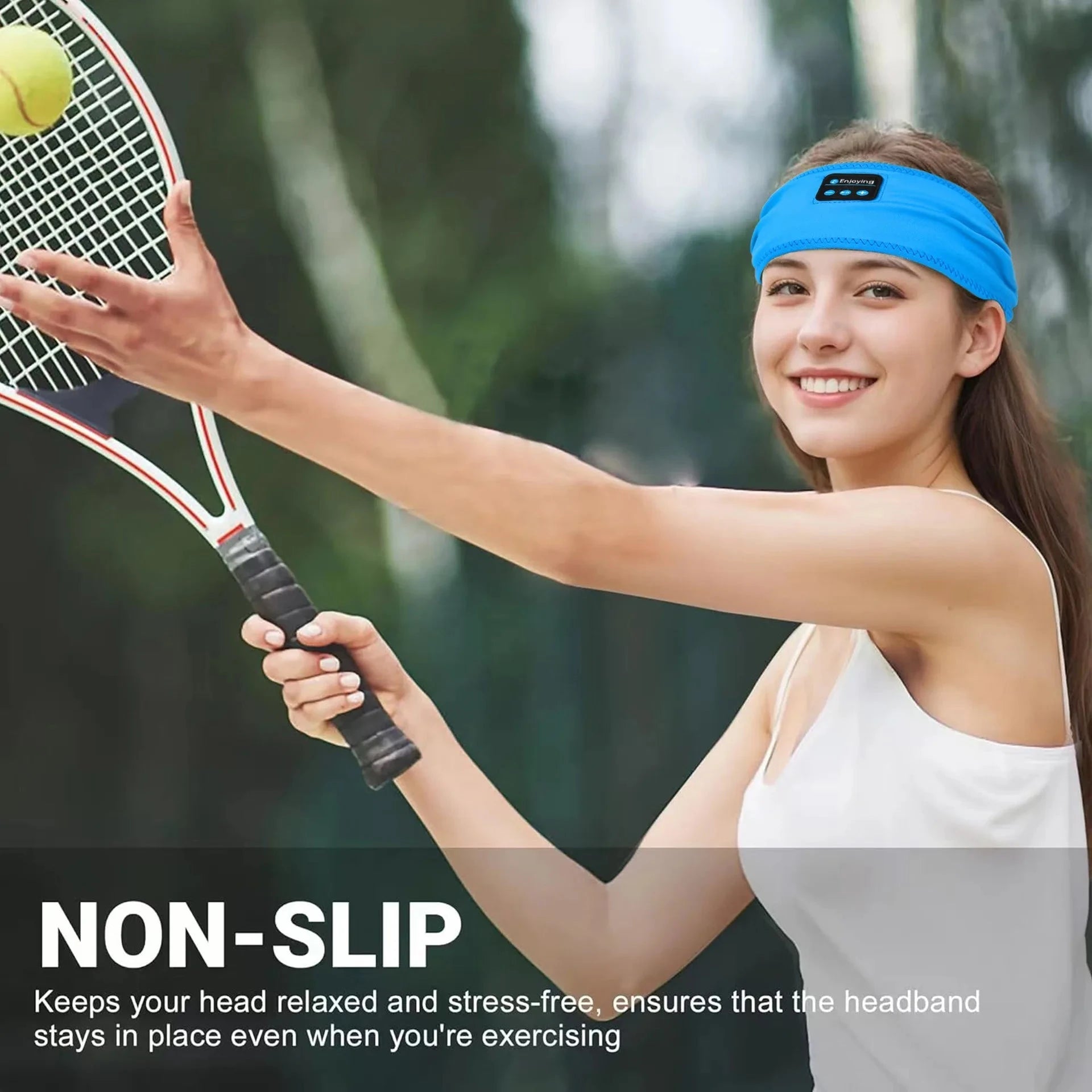 Smart Eye Mask Patch And Bluetooth Wireless Headphone 3D GlowCart