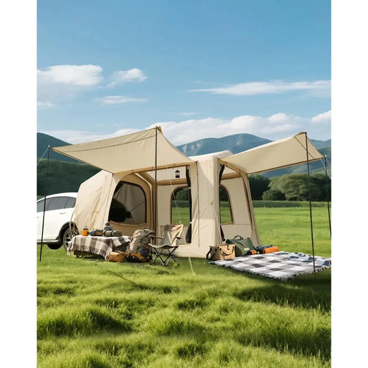 Inflatable SUV Camping Tents: Pop-Up Vehicle Tent GlowCart