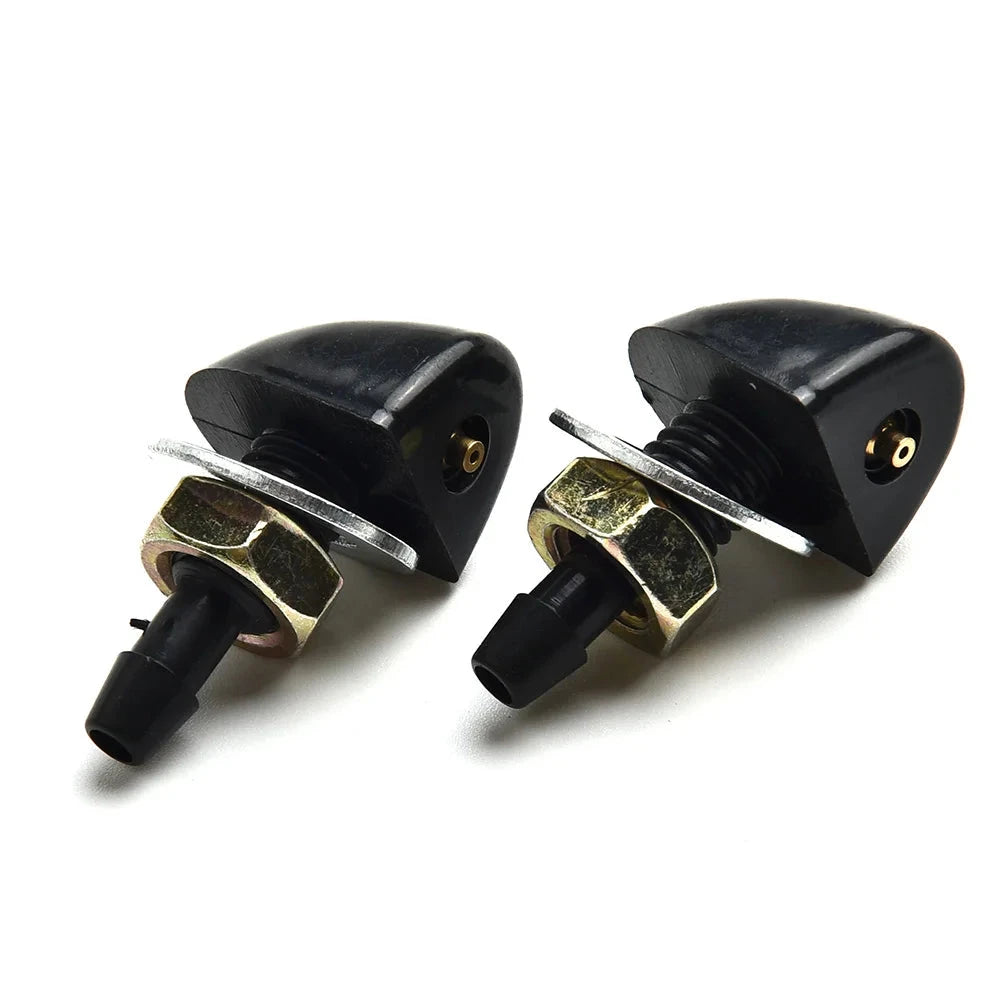 2Pin Car Windshield Washer Reservoir Bottle Tank W/12V Pump Hose Jet Universal Automobiles Accessories Cleaning Tools GlowCart