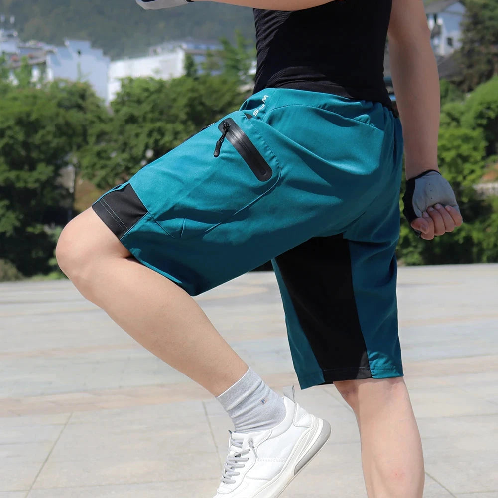 WOSAWE Summer Men's Cycling Shorts Mountain Bike Shorts Breathable Outdoor Sports MTB Riding Road Mountain Bike Short Trousers GlowCart