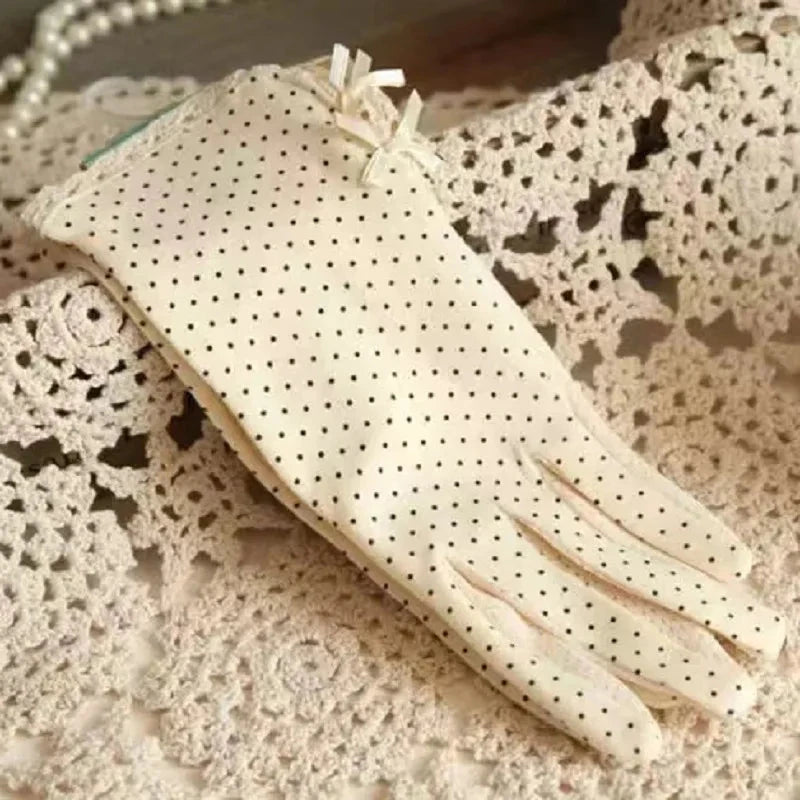 1pcs Summer Outdoor Driving Small Dot Sunscreen Anti slip GlowCart