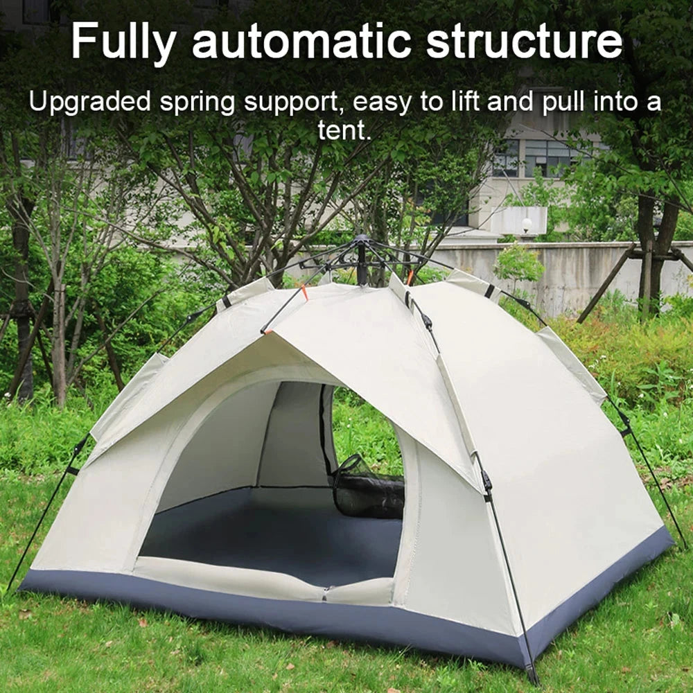 Outdoor Self-driving Travel Camping Tent Automatic GlowCart