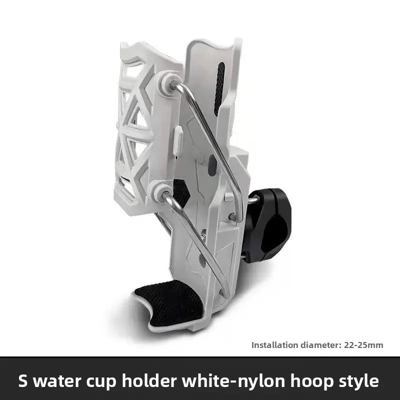 2025 New 360° Adjustable Handlebar Cup Cage Universal Bike Motorcycle Water Bottle Holder For MTB Road Cycling ADV Motorbike GlowCart